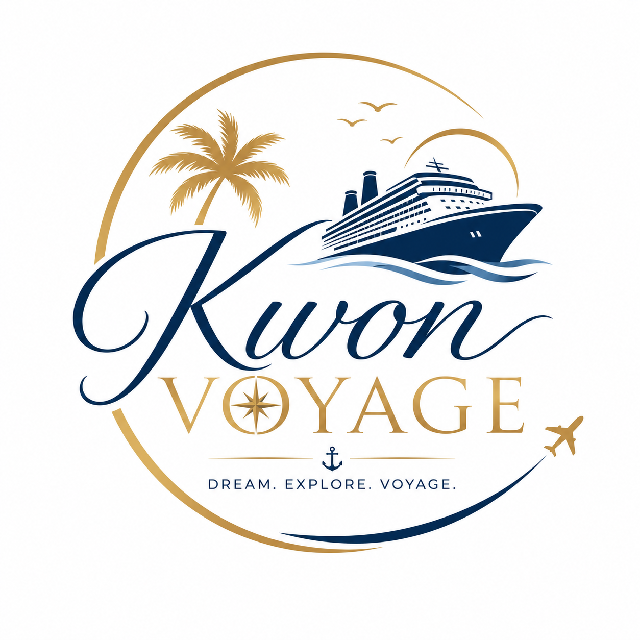 Kwon Voyage Travel Co logo